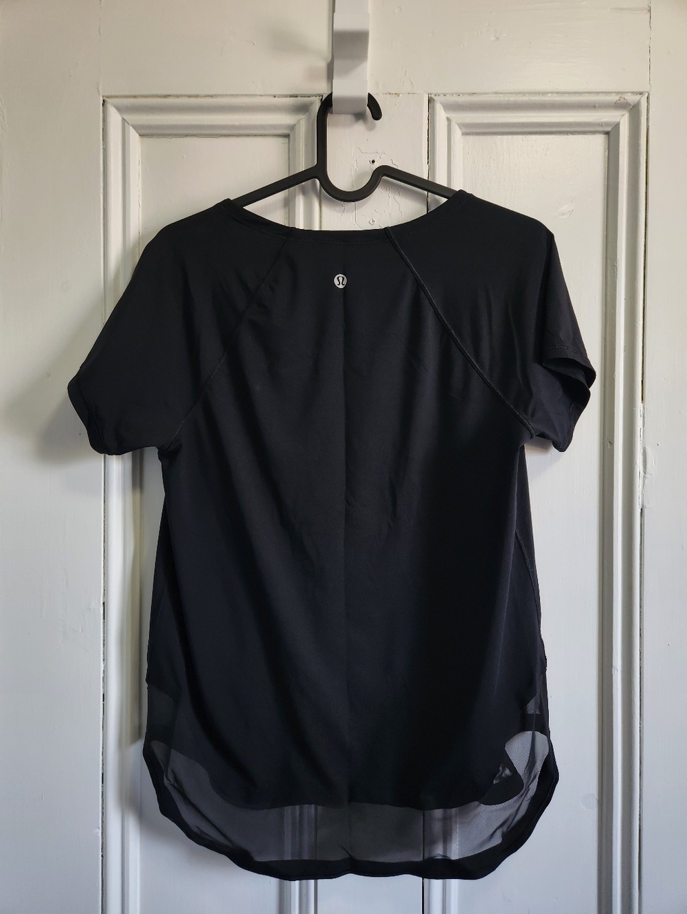 Lululemon Women’s Short Sleeve High-Low Mesh Hem Top - Size 4 - Picture 4 of 6